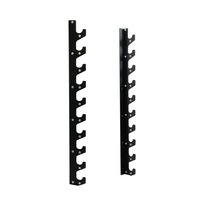 Olympic Barbell Rack Bar Storage, Weight Bar Holder, Barbell Storage, Horizontal Barbell Wall Mount Bar Plate Storage Rack- 10 Bars