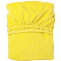 Soft Jersey PolyCotton Baby Cot Fitted Sheet Yellow