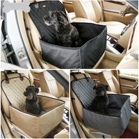 WaterProof Pet Dog Car Booster Seats Carrier Dog Car Seat Mat 45x45x58cm