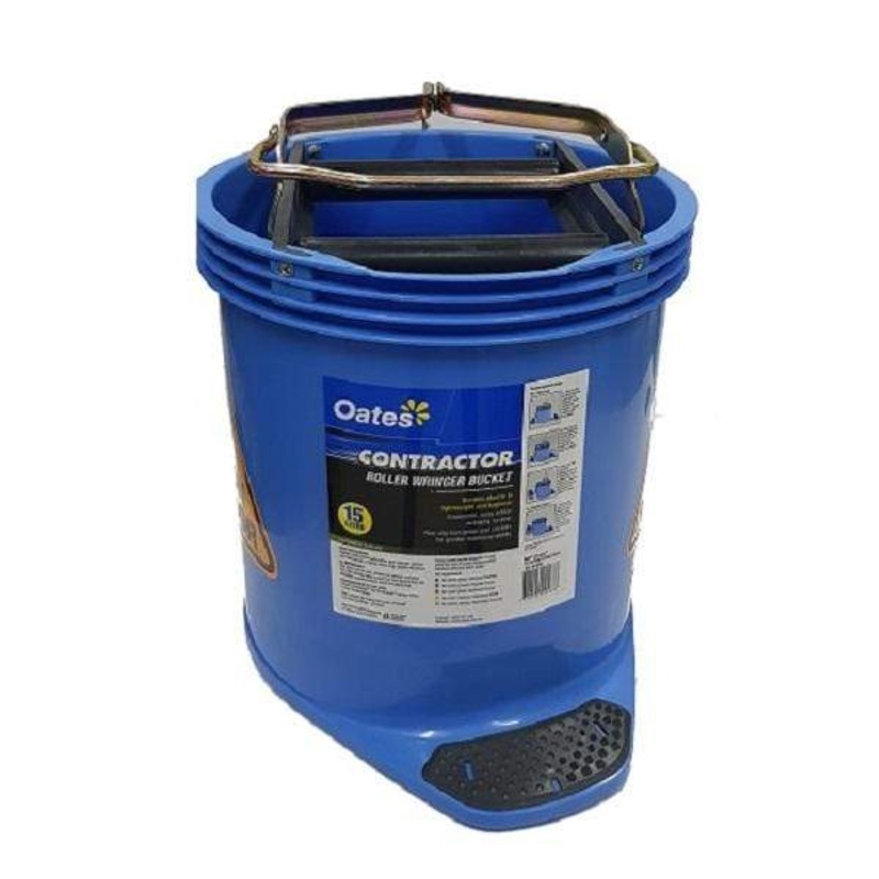 Oates Contractor Wringer Mop Bucket 15Lt Buy Mops 9310124245692