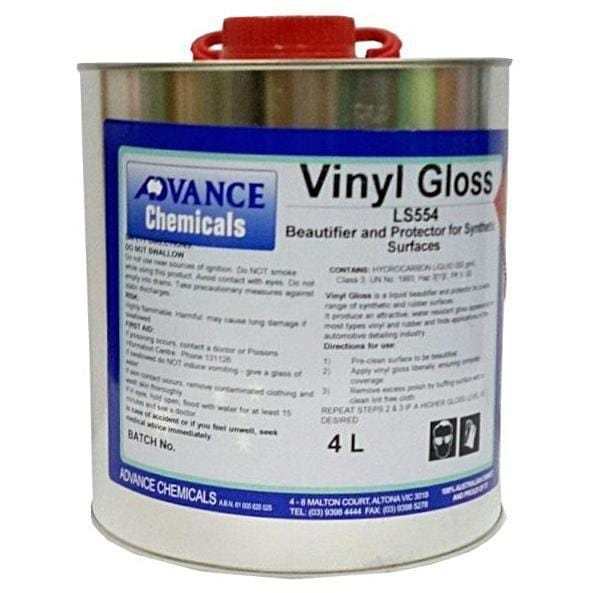 Vinyl Gloss Tyre Shine 4Lt