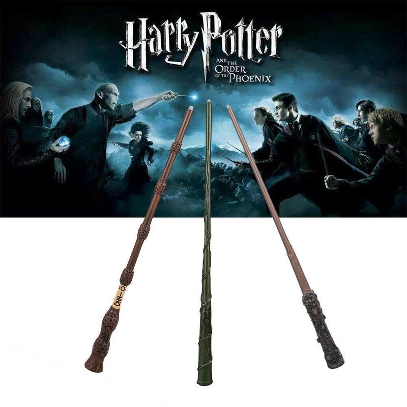 Buy Harry Potter LED Light-up Magic Wand Hermione Dumbledore Cosplay Xmas  Free Gifts - MyDeal