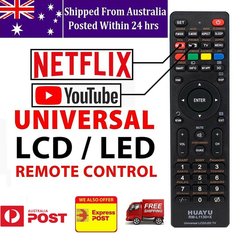 Buy Universal Smart TV Remote Control With Buttons LCD