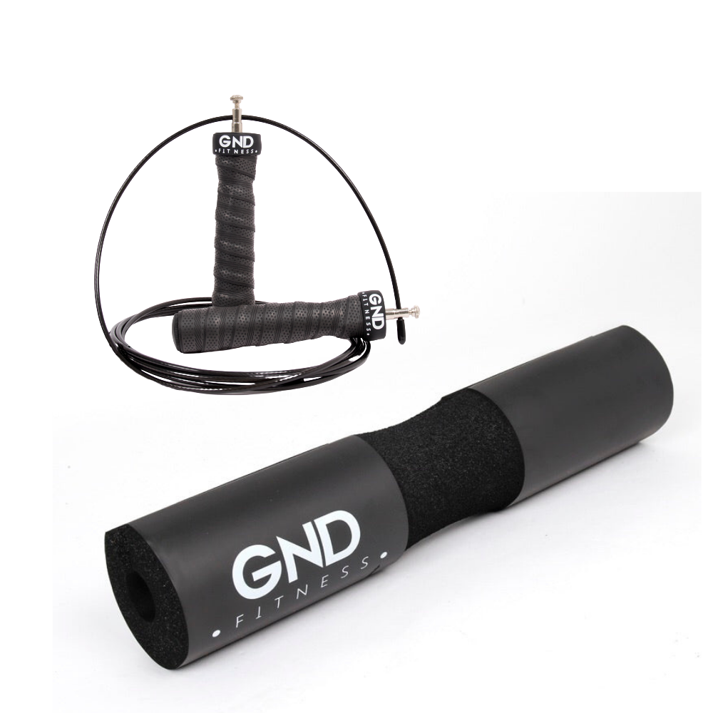 GND SR Skipping Rope & Barbell Pad // Pack
