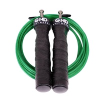 GND SR Speed Skipping Rope // Single Ball Bearing // Green Machine