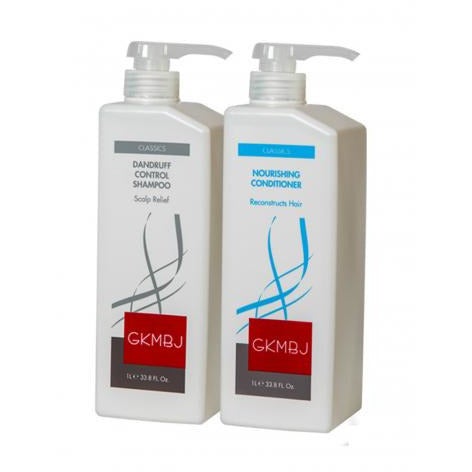 GKMBJ Dandruff Shampoo & Conditioner Duo 1Lt