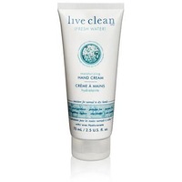 Live Clean fresh water - moisturizing hand cream 75ml