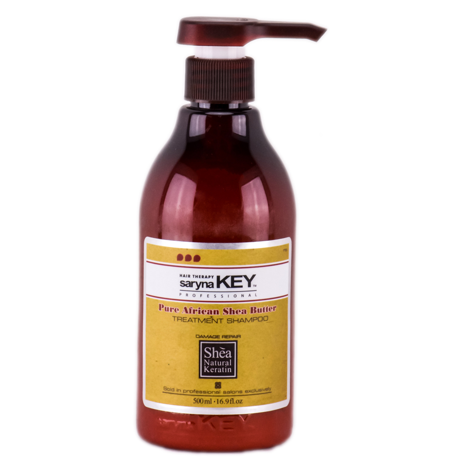 Saryna Key Damage Repair Pure African Shea Shampoo 500ml & 1Lt