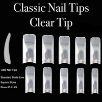 Classic Clear Nail Tips