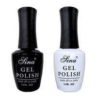 Duo Pack - Sina Gel Polish Colour White + Black
