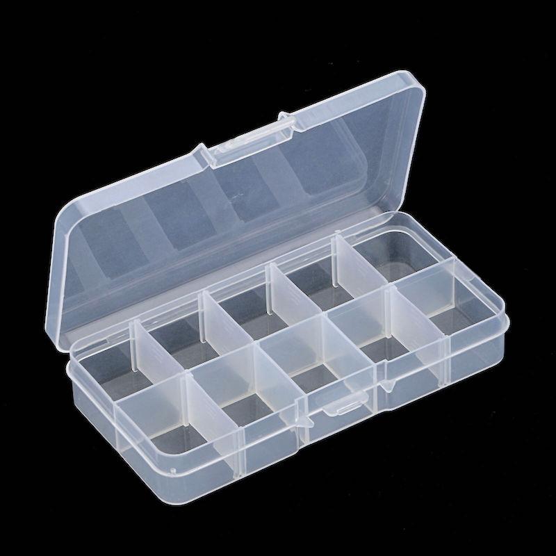 Empty PVC Tip Tray Clear 300