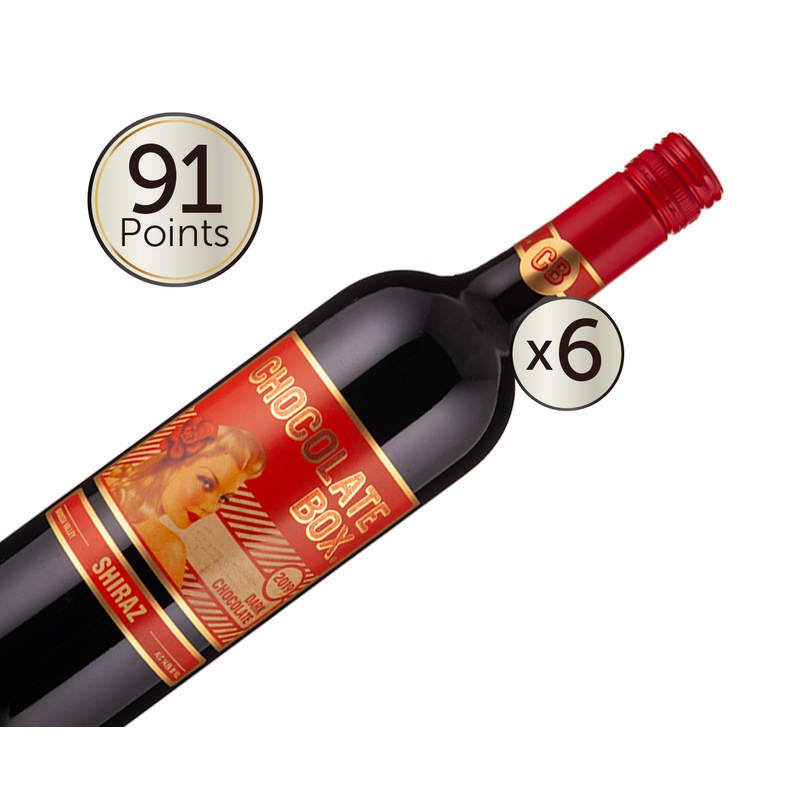 Chocolate Box Barossa Valley Shiraz 2019 6pack MyDeal