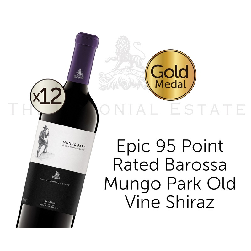The Colonial Estate Mungo Park Single Vineyard Old Vine Barossa Valley