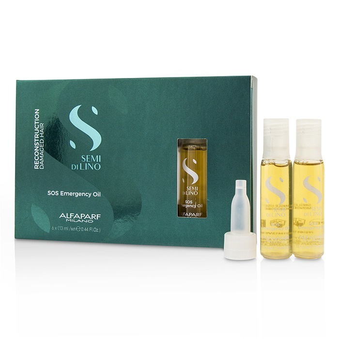 ALFAPARF Semi Di Lino Reconstruction SOS Emergency Oil (Damaged Hair