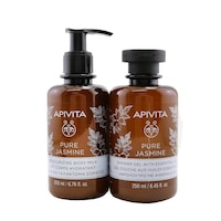 APIVITA - Relaxing Treats Euphoria & Softness Set: Pure Jasmine Shower Gel 250ml+ Pure Jasmine Moisturizing Body Milk 200ml