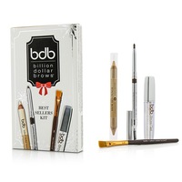 BILLION DOLLAR BROWS - Best Sellers Kit: 1x Universal Brow Pencil 0.27g/0.009oz, 1x Brow Duo Pencil 2.98g/0.1oz, 1x Smudge Brush, 1x Brow Gel 3ml/0.1oz