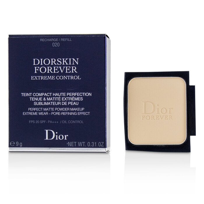 CHRISTIAN DIOR - Diorskin Forever Extreme Control Perfect Matte Powder Makeup SPF 20 Refill