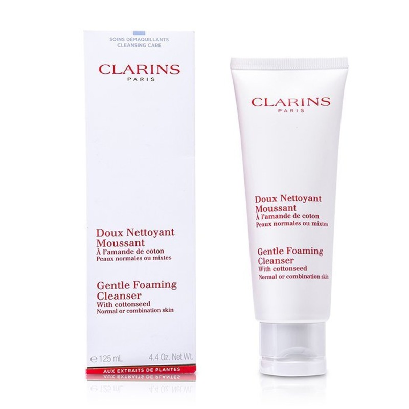 Buy CLARINS Gentle Foaming Cleanser with Cottonseed Normal or