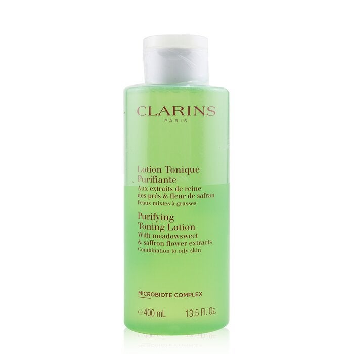 CLARINS - Purifying Toning Lotion with Meadowsweet & Saffron Flower Extracts - Combination to Oily Skin