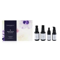 EDIBLE BEAUTY - & Edible Beauty On The Fly Travel Mini Kit: Cleansing Milk 15ml+ Toner Mist 30ml+ Ageless Serum 10ml+ Hydrating Lotion 15ml