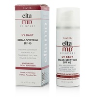 ELTAMD - UV Daily Moisturizing Facial Sunscreen SPF 40 - For Normal, Combination & Post-Procedure Skin - Tinted