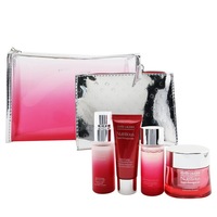 ESTEE LAUDER - Nutritious Super-Pomegranate Reveal A Rosy Radiance Set: Moisture Creme+ Milky Lotion Light+ Lotion+ Cleansing Foam ...