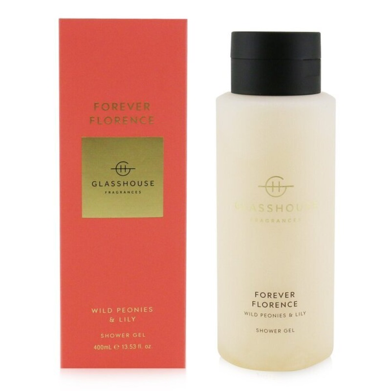 Buy GLASSHOUSE Shower Gel Forever Florence (Wild Peonies & Lily