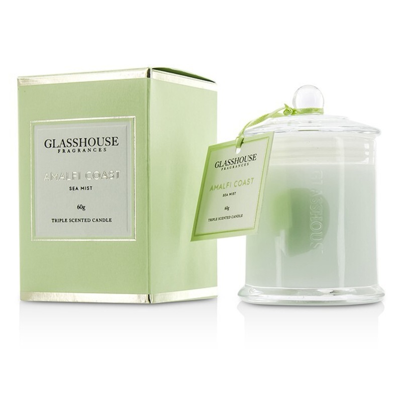 Buy GLASSHOUSE Triple Scented Candle Amalfi Coast (Sea Mist) MyDeal