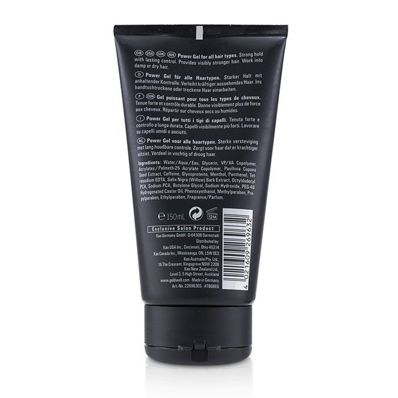 GOLDWELL - Dual Senses Men Styling Power Gel (For All Hair ...