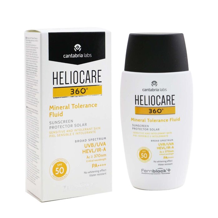 mineral tolerance fluid heliocare