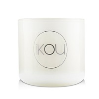 IKOU - Eco-Luxury Aromacology Natural Wax Candle Glass - De-Stress (Lavender & Geranium)