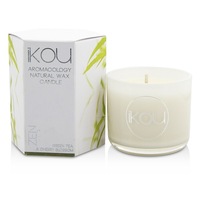 IKOU - Eco-Luxury Aromacology Natural Wax Candle Glass - Zen (Green Tea & Cherry Blossom)