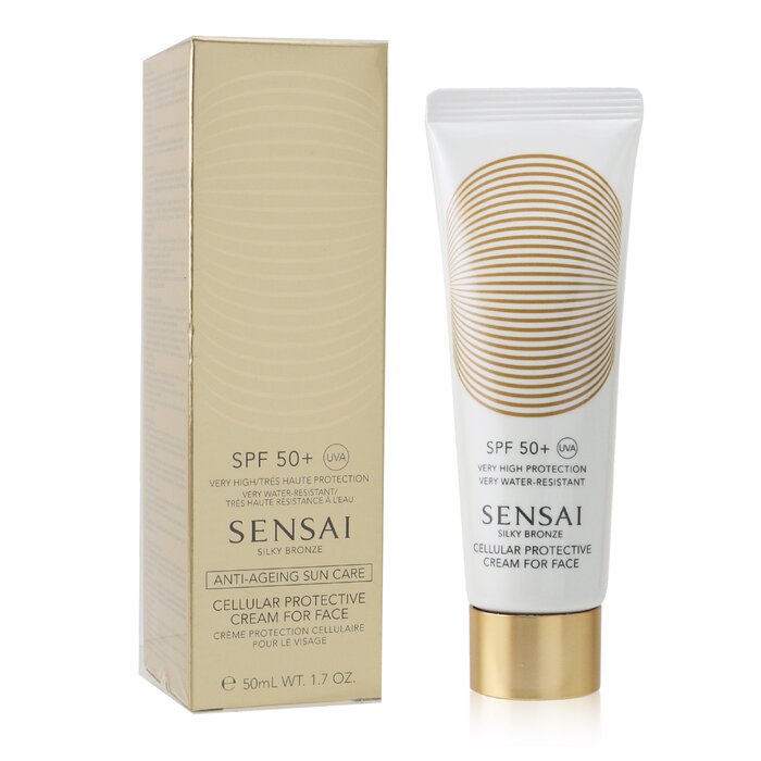 sensai anti aging sun care