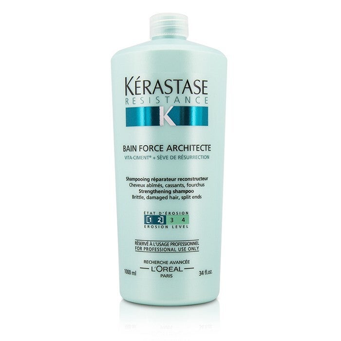 KERASTASE - Resistance Bain Force Architecte Strengthening Shampoo (For Brittle, Damaged Hair, Split Ends) 