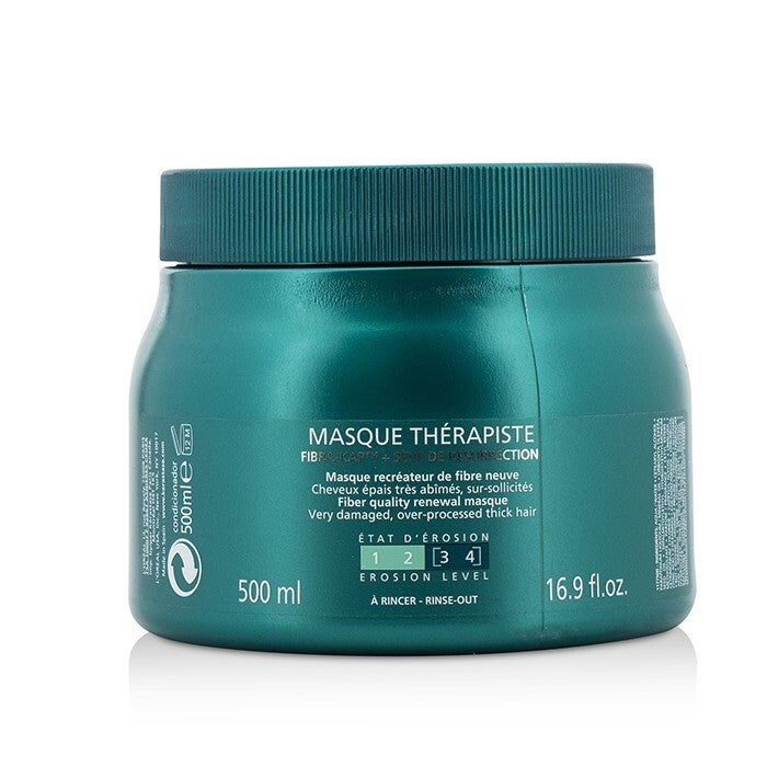 KERASTASE - Resistance Masque Therapiste Fiber Quality Renewal Masque (For Very Damaged, Over-Processed Thick Hair) 