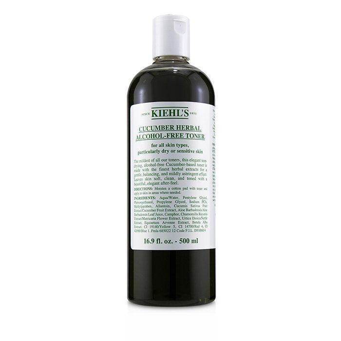 KIEHL'S - Cucumber Herbal Alcohol-Free Toner - For Dry or Sensitive Skin Types