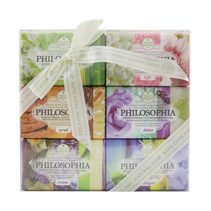 NESTI DANTE - Philosophia The Collection Soap Set: (Lift + Breeze + Detox + Scrub + Collagen + Cream)