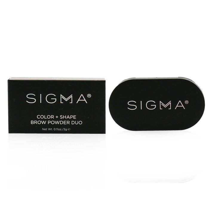 Sigma Color + Shape Brow Powder Duo – Augenbrauenpuder In Mittelneutral, Für Natürliche Füllung & Definition