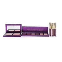 SIGMA BEAUTY - Magnifique Makeup Collection (1x Eyeshadow Palette + 1x Berry Glow Cheek Duo + 1x Adored Mini Lip Set + Bag)
