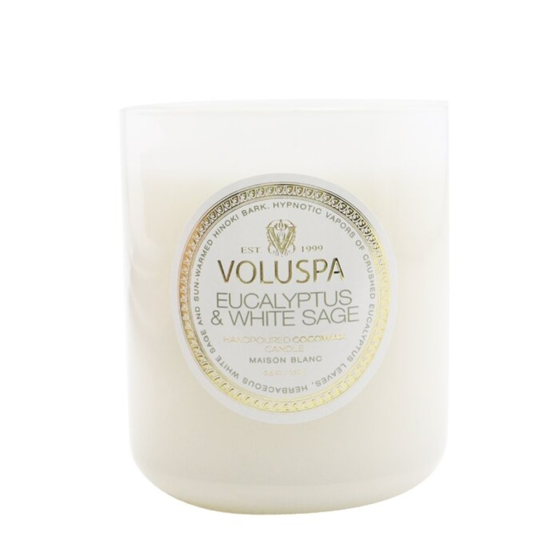 Buy VOLUSPA Classic Candle Eucalyptus & White Sage MyDeal