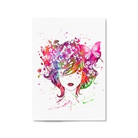 Boho Chic Fashion Girls Bedroom Wall Art