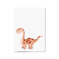 Cute Cartoon Dinosaur Boys Bedroom Wall Art #6