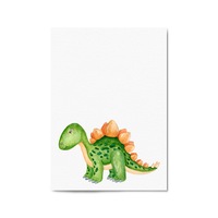 Cute Cartoon Dinosaur Boys Bedroom Wall Art #13