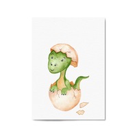 Cute Cartoon Dinosaur Boys Bedroom Wall Art #10