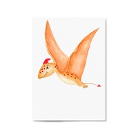 Cute Cartoon Dinosaur Boys Bedroom Wall Art #11