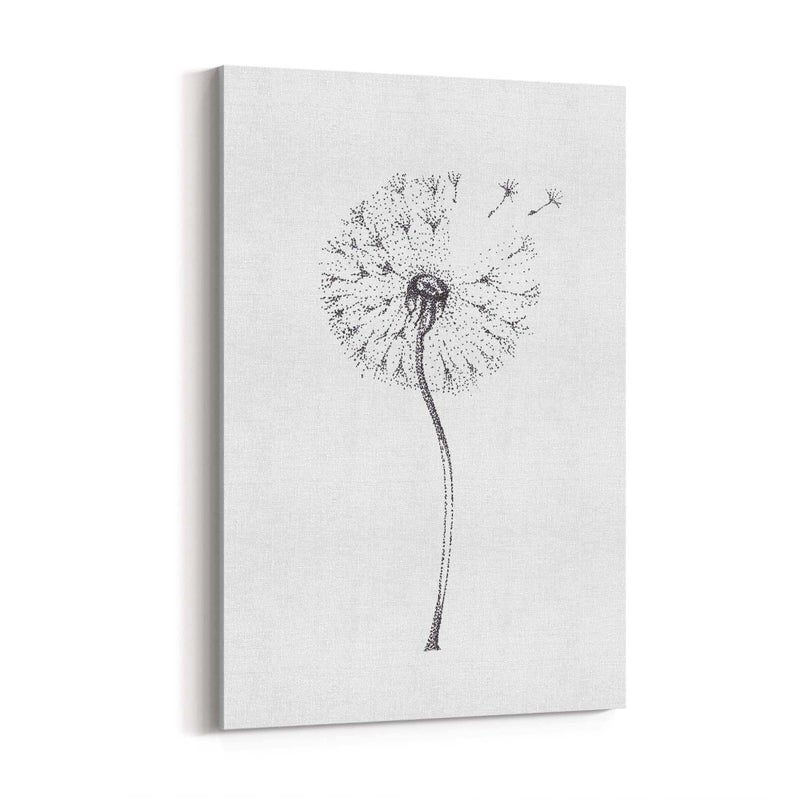 Buy Dandelion Drawing Minimal Flower Wall Art #1 - MyDeal