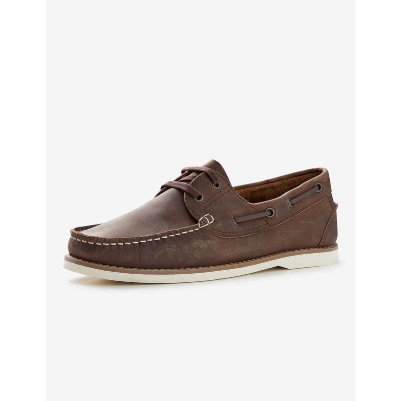 Buy Heritage - RIVERS - Mens Shoes - Crofton Leather Boat Shoe - MyDeal