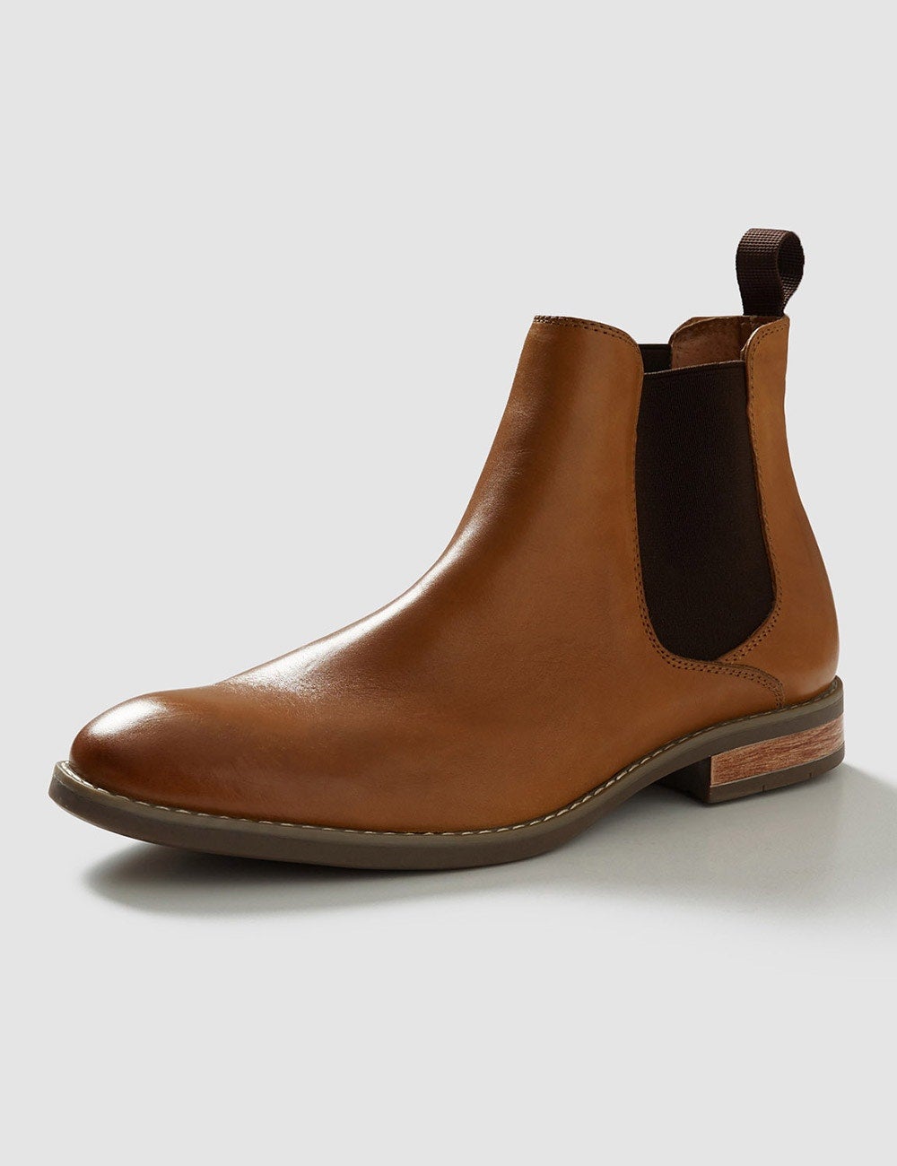 Mens Rivers Leather Chelsea Boots