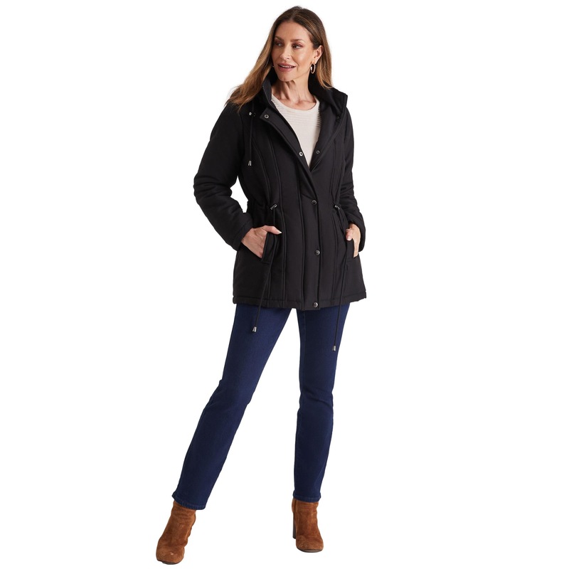 Buy MILLERS Womens Jacket Long Sleeve Soft Touch Anorak MyDeal