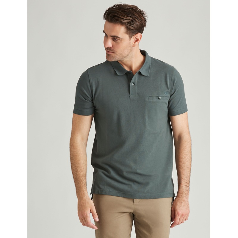 Buy RIVERS Mens Tops Short Sleeve Plain Pique Polo MyDeal
